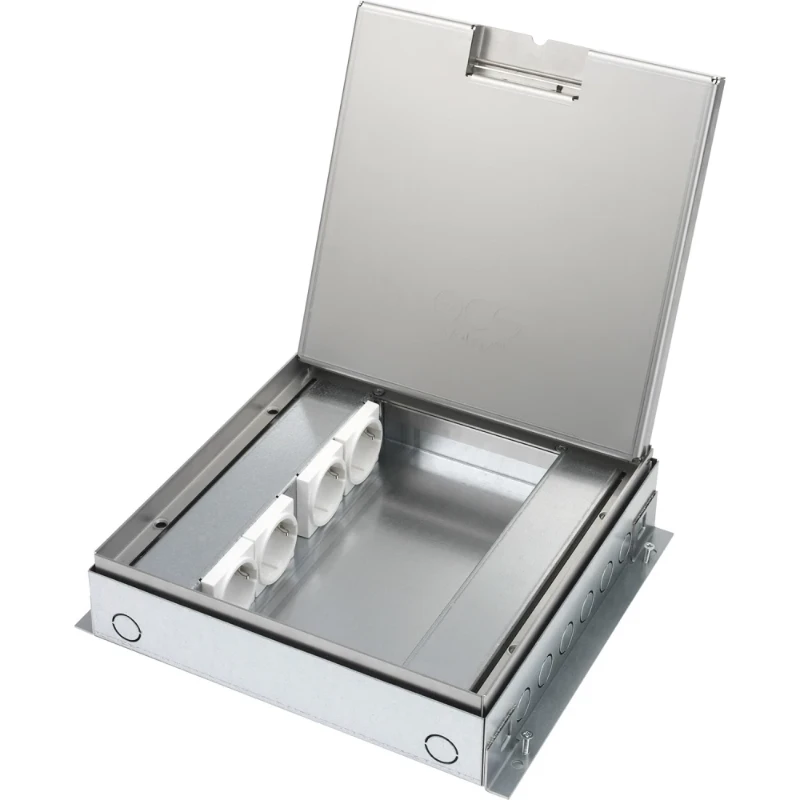 OCS Velox 2.0 Type 50 4x 230V RA + 4x leeg RVS deksel met 15mm inlegd