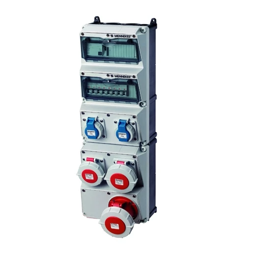 Mennekes AMAXX contactdoos combinatie 5 modules