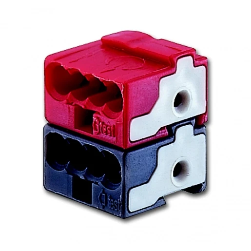 ABB Busch-Jaeger Bus-steekklem 4x1mm² rood/zwart Busaansluitklem KNX 2CKA006183A0016