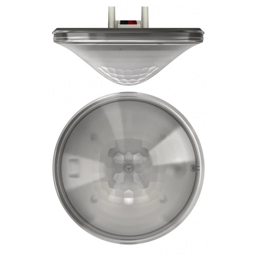 Theben KNX aanwezigheidsmelder voor plafondinbouw 2 x licht en 2 x HVAC max (THEPREMA S360 KNX UP GR)