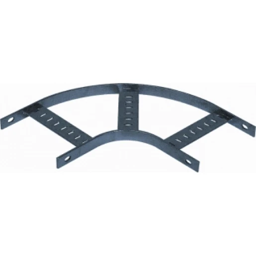 Legrand SLB bocht / hoekstuk kabelladder 400x30mm Staal RAL 7038 0505-0400
