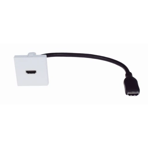 Gigamedia HDMI-kabel 0.2m HDMIPLAS02M