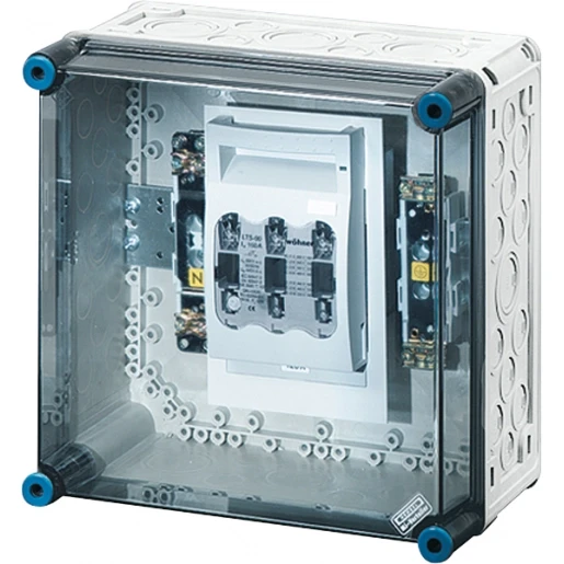 Hensel Mi Lastscheiderkast 1x160A NH00 3p BM2 300x300mm +PE/Nul klem