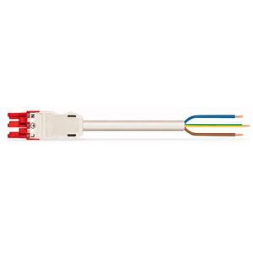 Wago Serie 771 Patchkabel gebouwinstallatie 3p Contrastekker (female) Vrij kabeluiteinde 2000mm