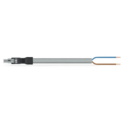 Wago Serie 891 Patchkabel gebouwinstallatie 2p Contrastekker (female) Vrij kabeluiteinde 1000mm