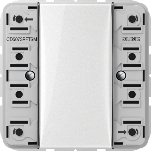 Jung CD range RF tastermodule CD500 KNX 3-kanalen CD5073RFTSM