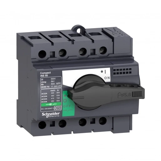 Schneider Electric Lastscheider IP40 3p 80A