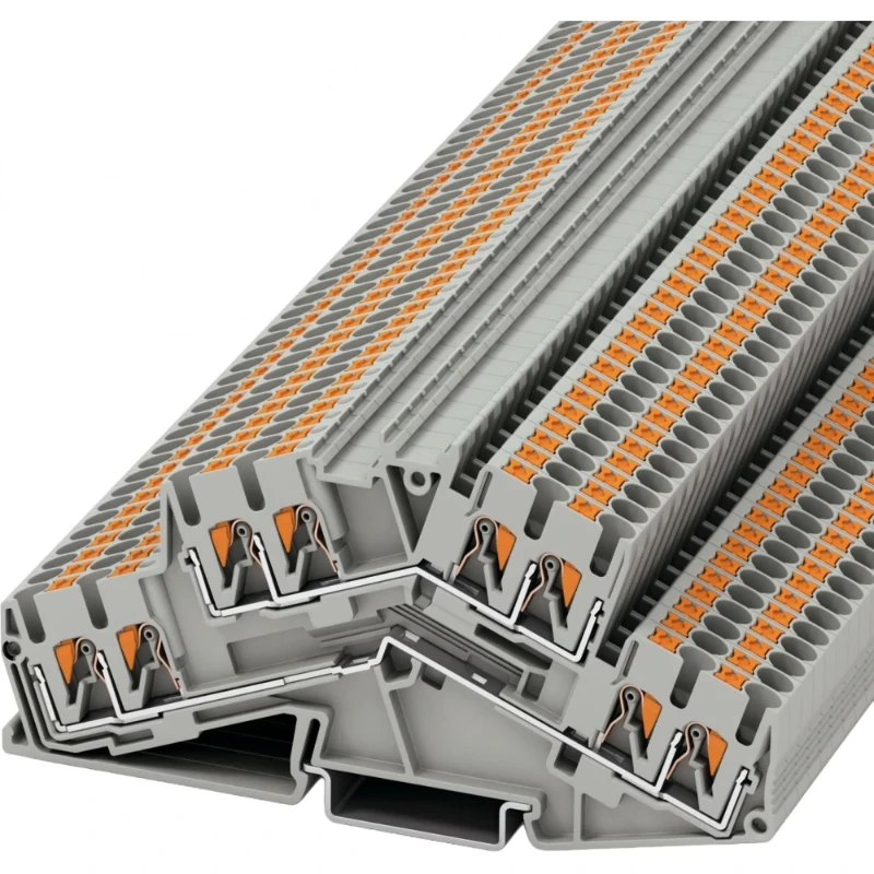 Phoenix Contact PTTBS Verbindingsrijgklem 0,14-2,5mm² eendr. 0,14-2,5mm² meerdr. Grijs