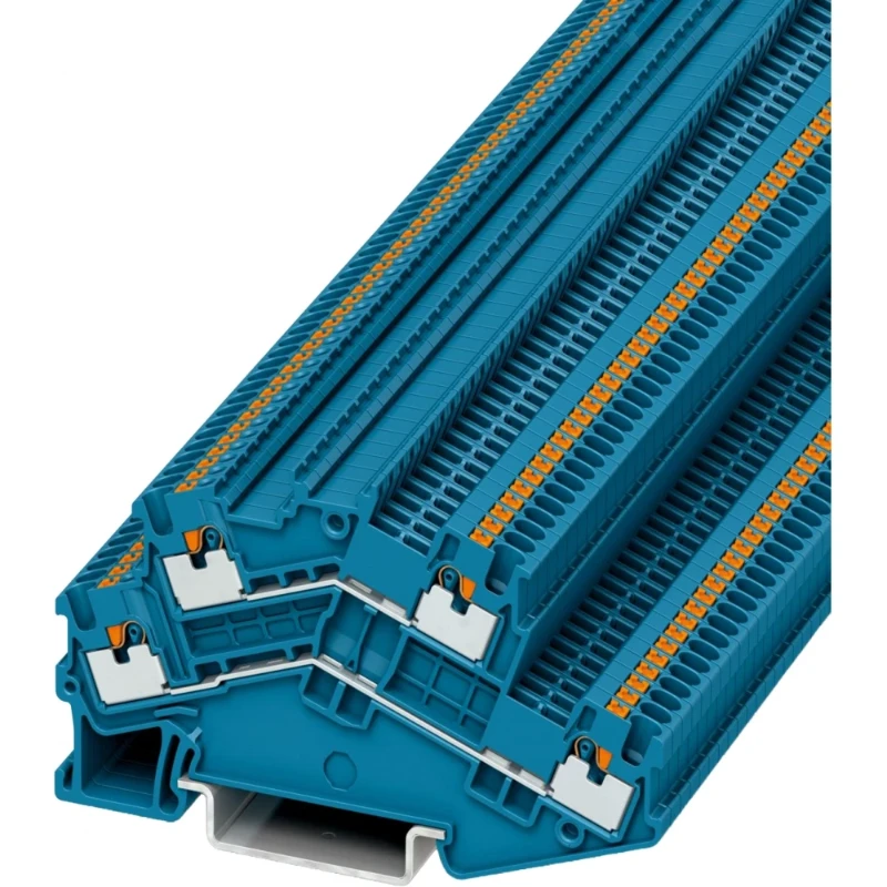 Phoenix Contact PTTBS Verbindingsrijgklem 0,14-1,5mm² eendr. 0,14-1,5mm² meerdr. Blauw