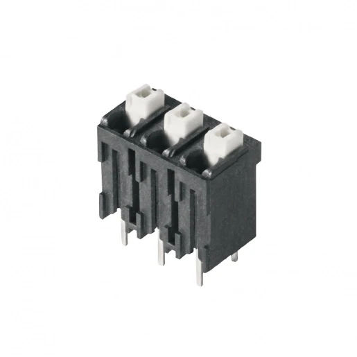 Weidmuller LSF-SMT 5.00/04/180 3.5SN BK TU PCB TERMINAL 5. MM NO. OF POLES: 4 18gr. 3.5 MM BLACK PUSH IN 1.5