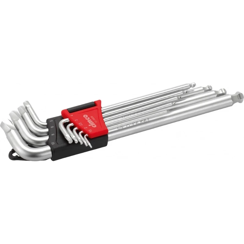 Cimco Set speciale insteeksleutels 9-delig 110606