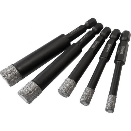 Mandrex Tilexcut diamantboor set 5-delig 18007001