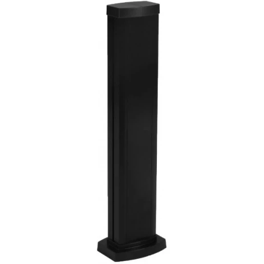 Legrand energiezuil universeel enkelzijdig 680mm 1 compartiment zwart RAL 9005 653105