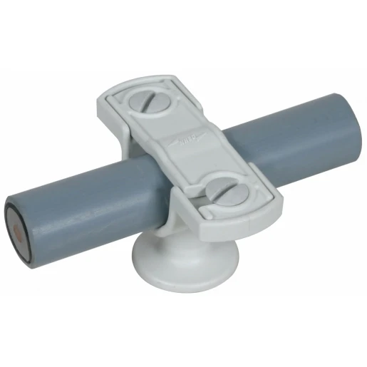 Dehn Cond.holder pa grey for hvi/cui cond.d 20mm flange d 30mm m8 fema