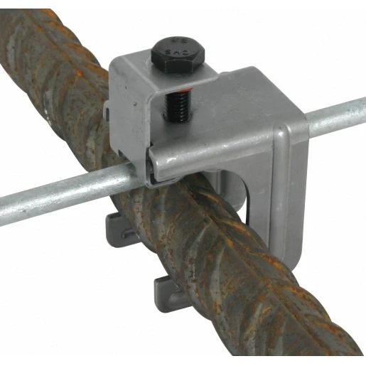 Dehn U-clamp maxi st/bare for d 20-32mm or fl 40x4-5mm