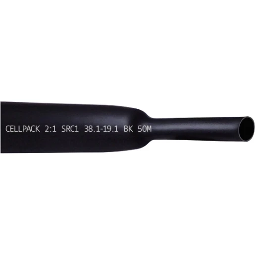 Cellpack KRIMPKOUS BESCHRIJFBAAR KRIMPVERH.2:1 SRC1/38.1-19.1/ZWART/50M