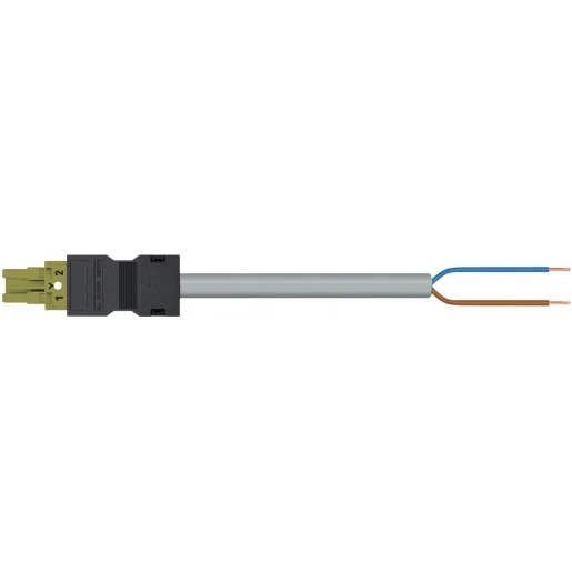 Wago SERIE 771 Patchkabel gebouwinstallatie 2p Contrastekker (female) Vrij kabeluiteinde 3000mm