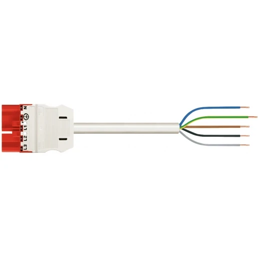 Wago SERIE 771 Patchkabel gebouwinstallatie 5p Stekker Vrij kabeluiteinde 7000mm