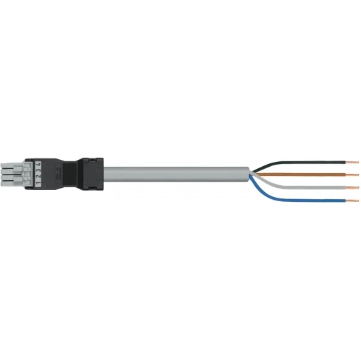 Wago SERIE 891 Patchkabel gebouwinstallatie 4p Contrastekker (female) Vrij kabeluiteinde 6000mm