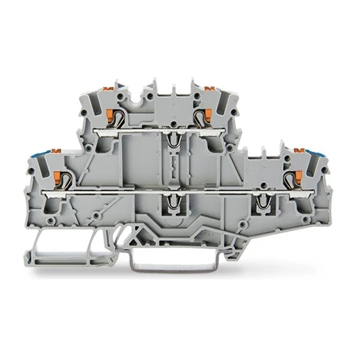 Wago SERIES 2202 Verbindingsrijgklem 1-4mm² eendr. 0,25-2,5mm² meerdr. Grijs