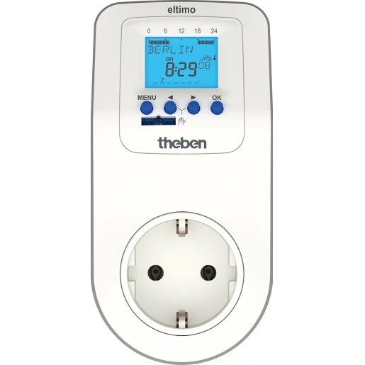 Theben Eltimo digitale stopcontact tijdschakelaar Digitaal 16A 230V 0200170