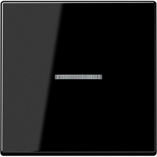 Jung A range Knx RF-tastafdekking KNX enkelvoudig zwart inbouw IP2X RAL 9005 A10911STRFSW