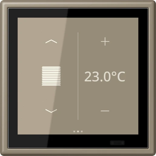 Jung LS range KNX Touch ruimtecontroller KNX LC459D1S242