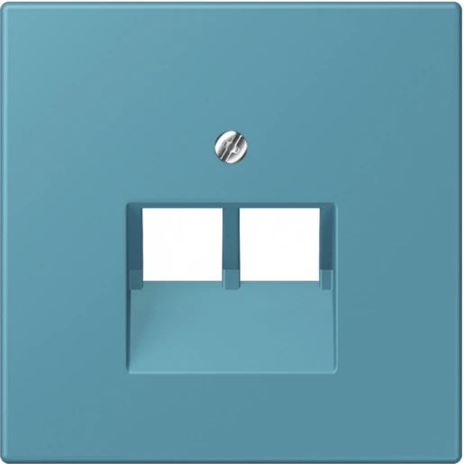 Jung LS range Afdekking centraalplaat LC32031 UAE/IAE 2 connectoren Zonder label LC969-2UA212