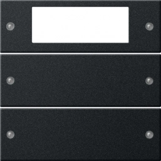 Gira Wippenset 2-v Plus System 55 zwart m(gel.)