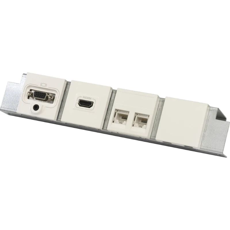 OCS Multimedia Frame Velox 1x VGA/a + 1x HDMI + 2x Cat6 + 1x blind