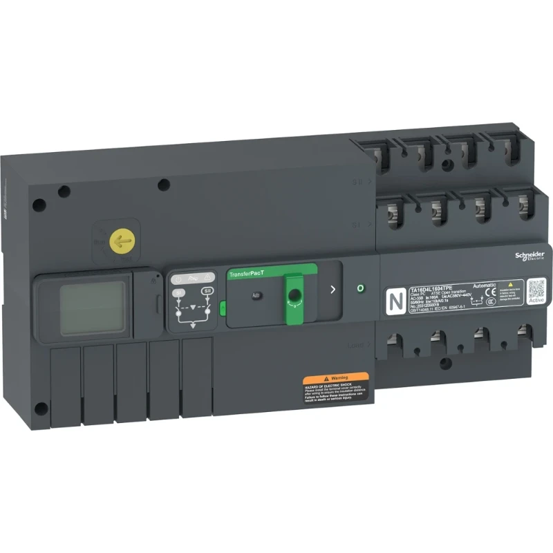 Schneider Electric TRANSFERPACT AUTO ACT. 80A 4P LCD 160A