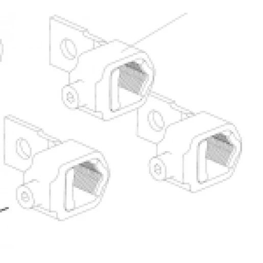 ABB Slimline xr aansluitklem voor hoofdkabel 3p schroef 1-aansluitingen