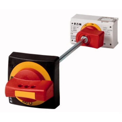 Eaton Hoofdschakelaarbouwset NZM1 extra draaigreep Rood/Geel UL/IEC