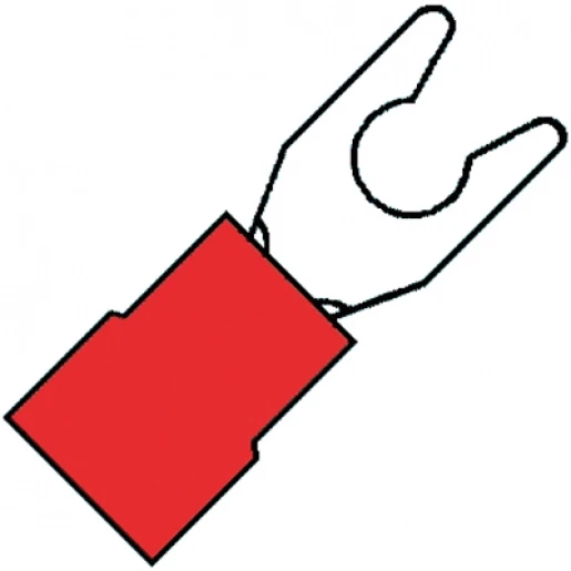 Klemko GEÏSOL.KLEMVORKKABELSCHOEN M3,5 V.DRAAD 0,5-1,5MM2
