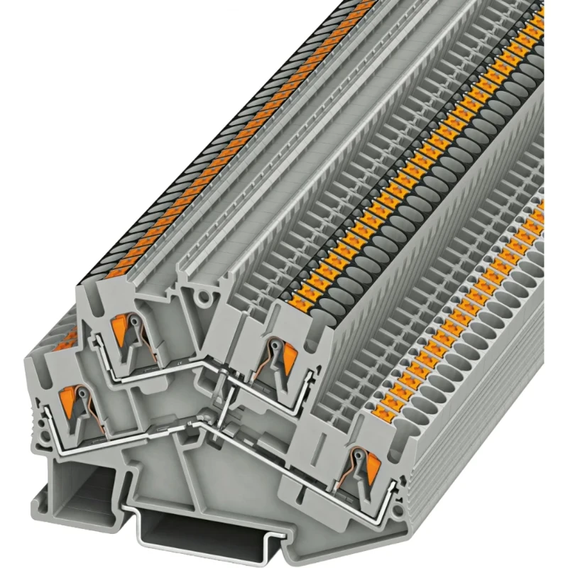 Phoenix Contact PTTBS Verbindingsrijgklem 0,14-2,5mm² eendr. 0,14-2,5mm² meerdr. Grijs