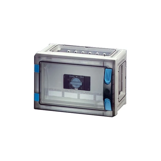 Hensel Lastschakelaarkast 63A 4 polig BM1 wand Open +PE klem