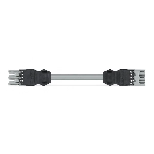 Wago Serie 771 Patchkabel gebouwinstallatie 3p Contrastekker (female) Stekker 3000mm