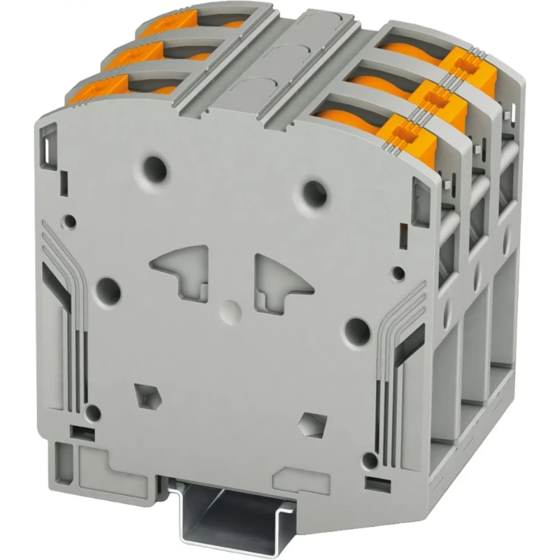 Phoenix Contact PTPOWER Verbindingsrijgklem 25-95mm² eendr. 25-95mm² meerdr. Grijs