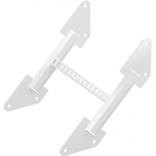 Stago Wibe bocht / hoekstuk kabelladder 90° 300x134mm thermisch verzinkt en gecoat wit RAL 9010 716396