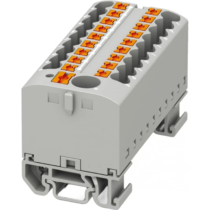 Phoenix Contact PTFIX Verbindingsrijgklem 0,14-4mm² eendr. 0,14-2,5mm² meerdr. Grijs