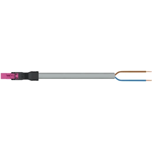 Wago SERIE 891 Patchkabel gebouwinstallatie 2p Stekker Vrij kabeluiteinde 6000mm