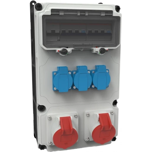 Bals VARIABOX 3X SCHUKO 2X 16A 5P + AL