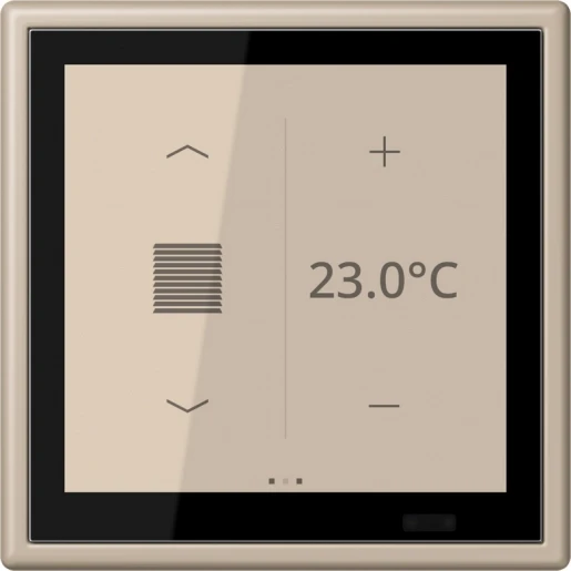 Jung LS range KNX Touch ruimtecontroller KNX LC459D1S243