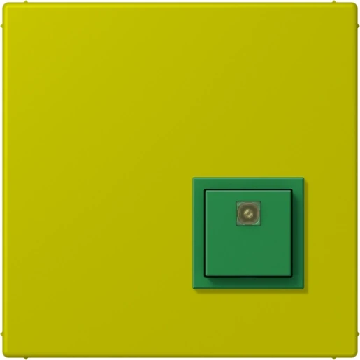 Jung LS range Miva afzetknop LC4320F 70x70mm groen IP20 NRSLC0834AT249