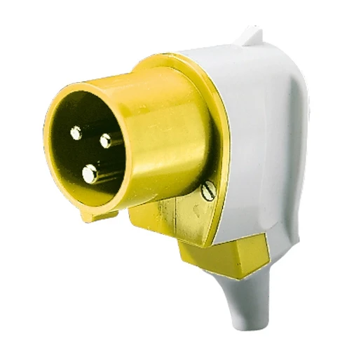 Mennekes Haakse contactstop 16A 3P 4H 110V IP44