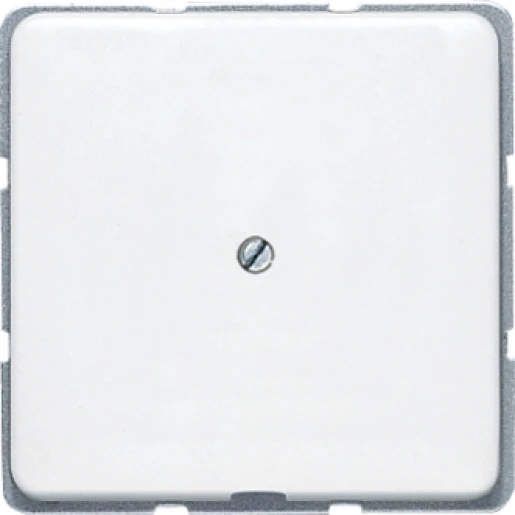 Jung CD range centraalplaat + kabelinvoerplaat cd500 Leidinguitvoer Basiselement met centrale afdekplaat Zonder label grijs CD590ALG