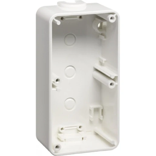 Peha Compacta Opbouwhuis zonder trekontlasting 2-voudig 2 module zwart Horizontaal en verticaal 00618711