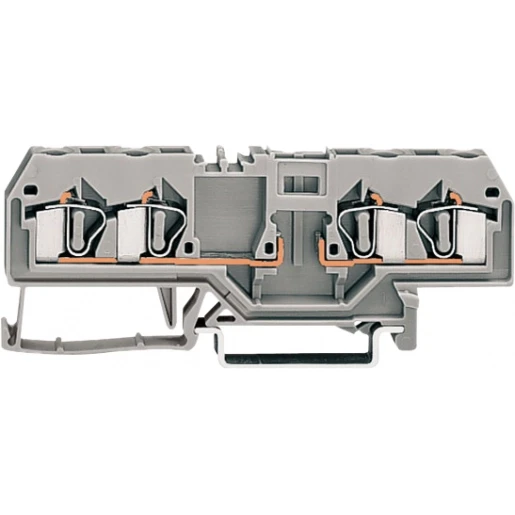 Wago Serie 281 Verbindingsrijgklem 0,08-4mm² eendr. 0,08-4mm² meerdr. Grijs