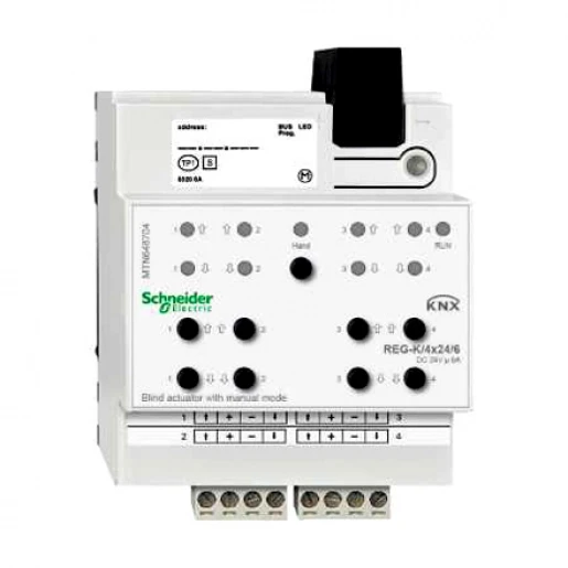 Merten Knx jal/rolactor 4-kan.6a/24v man.bed.