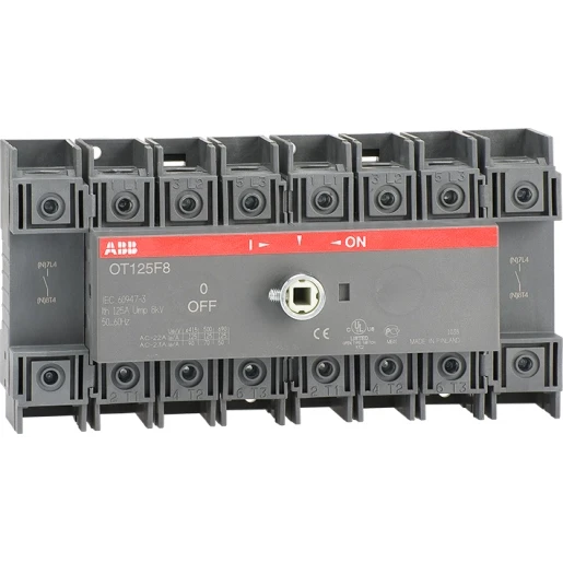 ABB SwitchLine Lastscheider IP20 8p 125A